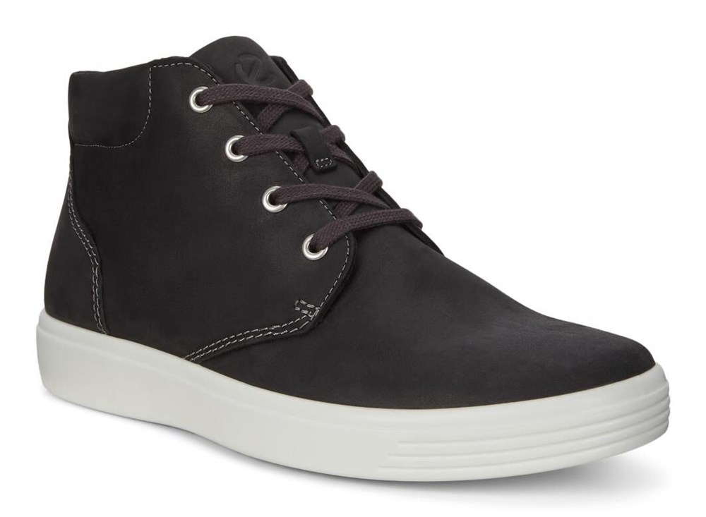 ECCO Mens Sneakers Black - Soft Classic M Ankle Boot - RFY-450872